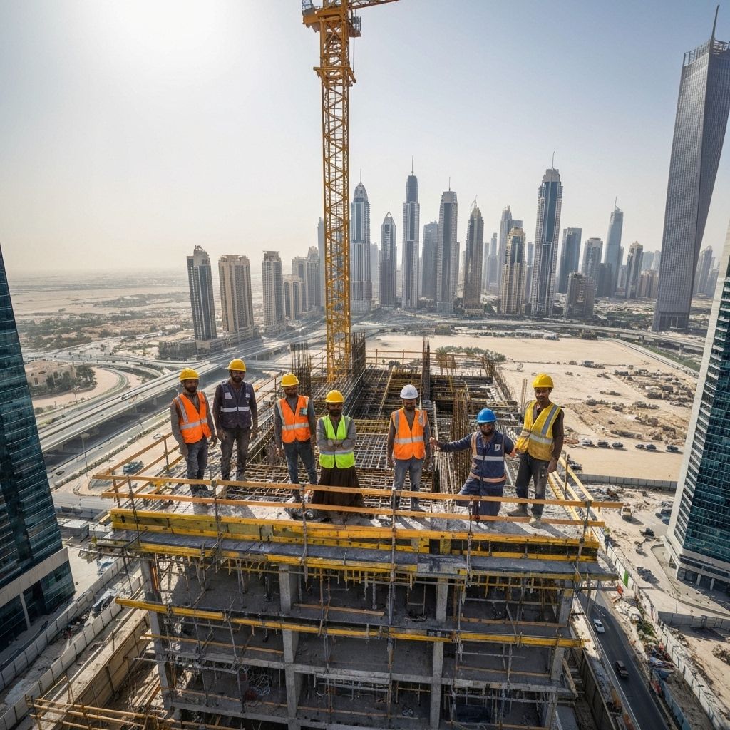 Professional workers in Dubai
